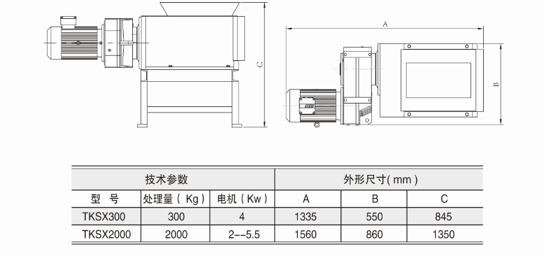 TKSC铁屑粉碎机